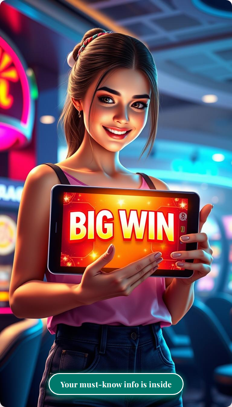 Result display showing winning hand and payout